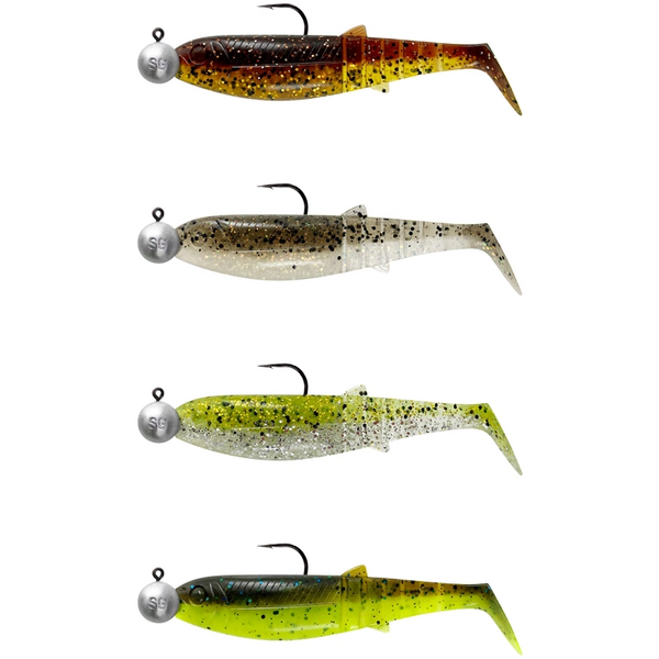 SAVAGE GEAR CANNIBAL 6,8CM/3G+5G 1/0 CLEARWATER MIX 4+4BUC/PL