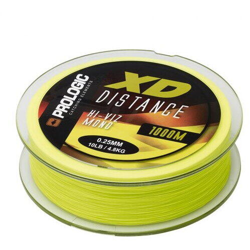 PROLOGIC FIR XD DISTANCE MONO HI-VIZ 0.25MM/4,8KG/1000M