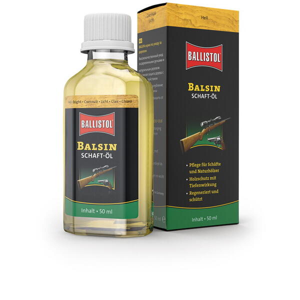 BALLISTOL FLACON ULEI LEMN MARO DESCHIS BALSIN 50ML