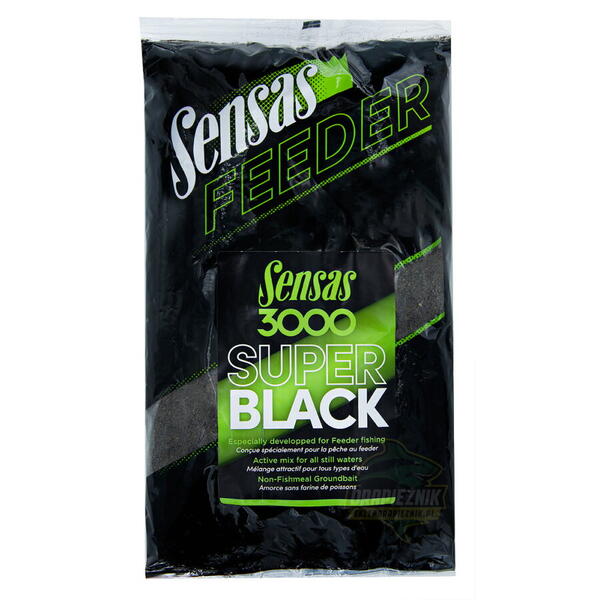 SENSAS NADA FEEDER 3000 SUPER BLACK 1KG