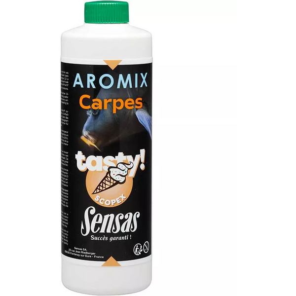 SENSAS ADITIV LICHID CARP TASTY AROMIX SCOPEX 500ML