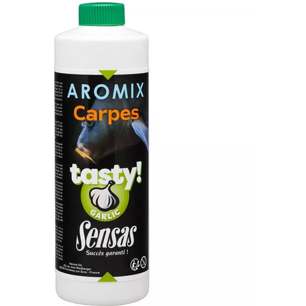 SENSAS ADITIV LICHID CARP TASTY AROMIX GARLING 500ML