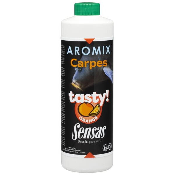 SENSAS ADITIV LICHID CARP TASTY AROMIX ORANGE 500ML