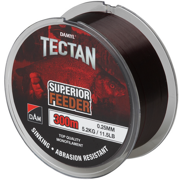 DAM FIR TECTAN FEEDER BROWN 018MM/2,7KG/300M