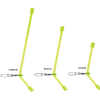 DAM ANTI TANGLE 12CM FLUO GREEN 3BUC/PL