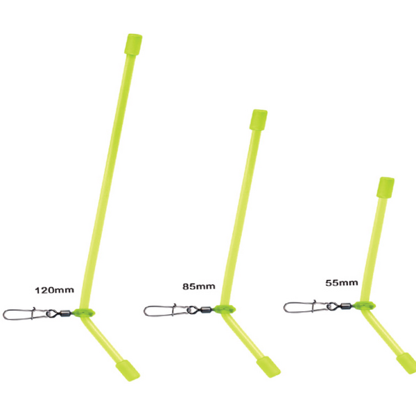 DAM ANTI TANGLE 12CM FLUO GREEN 3BUC/PL