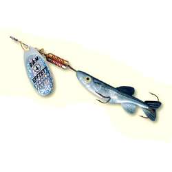 ROTATIVA EFFZETT MINNOW NR.2/5G +SHAD SILVER/BLACK