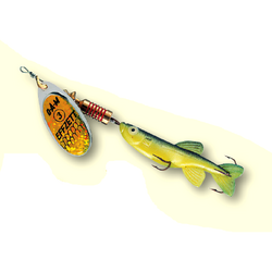 DAM ROTATIVA EFFZETT MINNOW NR.2/5G +SHAD YELLOW/BLACK