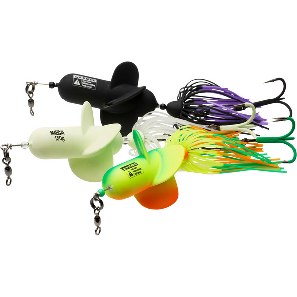 DAM TEASER MADCAT A-STATIC PROPELLER NR.3/0/26CM/150G GLOW