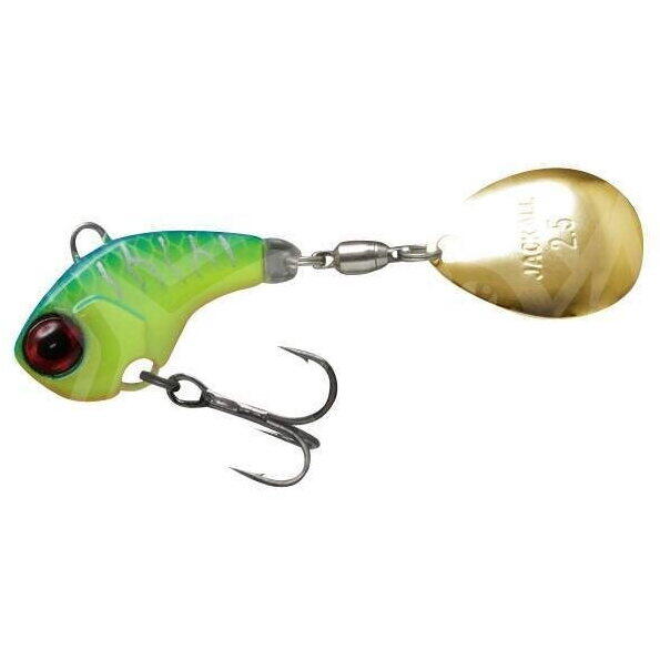 JACKALL SPINNER DERACOUP 1/2OZ BLUEBACK CHARTREUSE