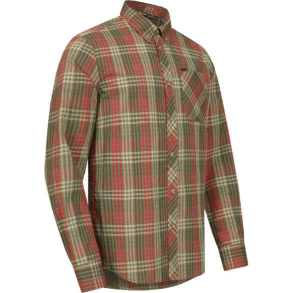 BLASER CAMASA LEVIN BROWN/RED MAR.2XL (634)