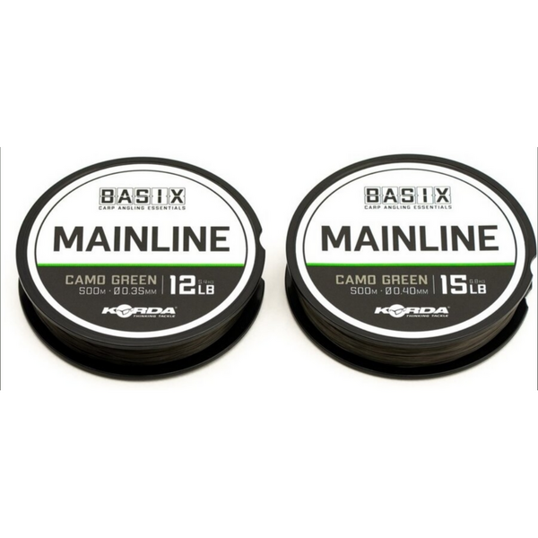 KORDA FIR BASIX MAINLINE 0,35MM/12LB/500M