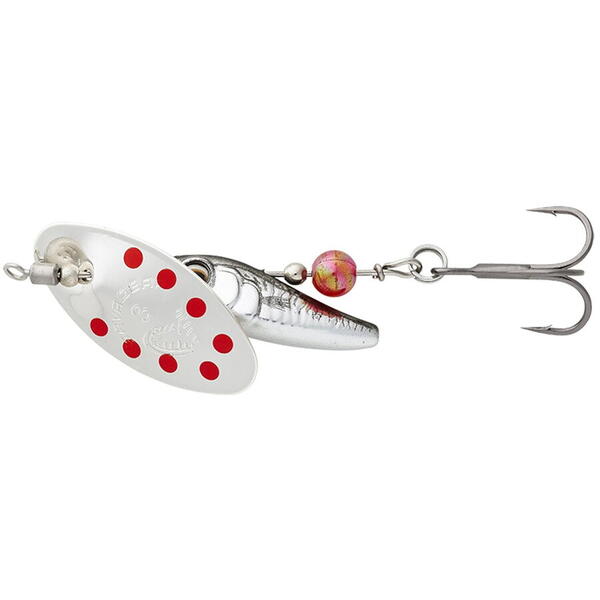 SAVAGE GEAR SPINNER STICKLEBAIT NR.1 /4,5G SINKING DIRTY SILVER RED