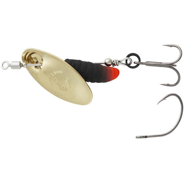 SAVAGE GEAR SPINNER GRUB NR.0 /2,2G SINKING GOLD BLACK