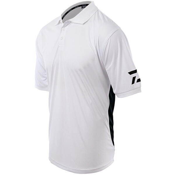 DAIWA TRICOU POLO WHITE MAR.2XL