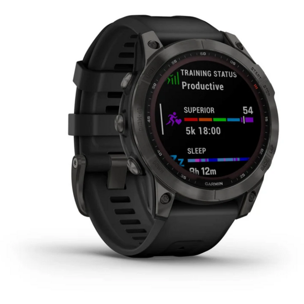 GARMIN CEAS FENIX 7 PRO SAPPHIRE SOLAR CARB.GRAY TI/BLACK 51MM EMEA