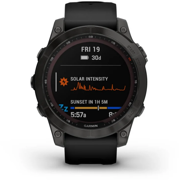 GARMIN CEAS FENIX 7 PRO SAPPHIRE SOLAR CARB.GRAY TI/BLACK 51MM EMEA