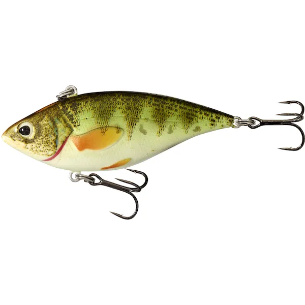 LIVE TARGET YELLOW PERCH RATTLER 6CM/11G GLOW/UV