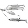 LIVE TARGET MINNOW RIG SPINNERBAIT LARGE/14G PEARL WHITE/SILVER