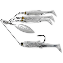 MINNOW RIG SPINNERBAIT LARGE/14G PEARL WHITE/SILVER
