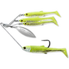 LIVE TARGET MINNOW RIG SPINNERBAIT MEDIUM/14G CHART/SILVER