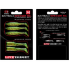 LIVE TARGET REZERVA MINNOW RIG SPINNERBAIT LARGE LIME CHART/GOLD