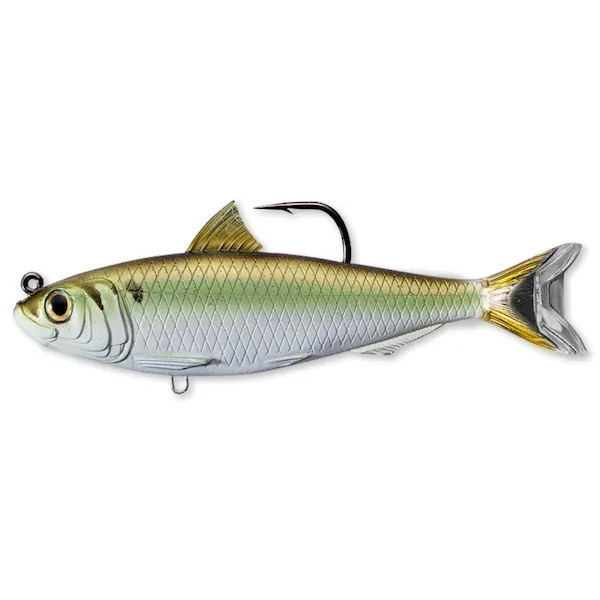 LIVE TARGET NALUCA BLUEBACK HERRING SWIMBAIT 11,5CM/21G GREEN/BRONZE