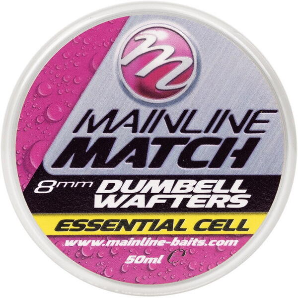 MAINLINE WAFTERS MATCH DUMBELL YELLOW ESSENTIAL CELL 8MM