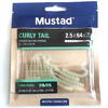 MUSTAD NALUCA AJI FINESSE MICRO 6,4CM CLEAR RAINBOW GLITTER 12BUC/PL