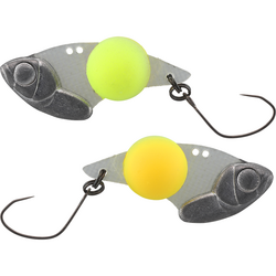 JACKALL CICADA KURO BALL β 2,5G W GLOW ORANGE/CHARTREUSE