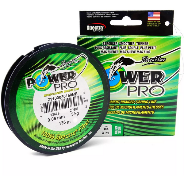 SHIMANO POWERPRO MOSS GREEN 010MM/5KG/135M