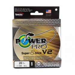 POWERPRO SUP 8 SLICK V2 MOON SHINE 013MM/8KG/135M