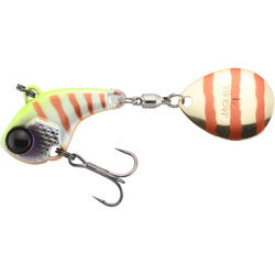 JACKALL SPINNER DERACOUP 1/4OZ CHART. BACK BLUEGILL STRIPE