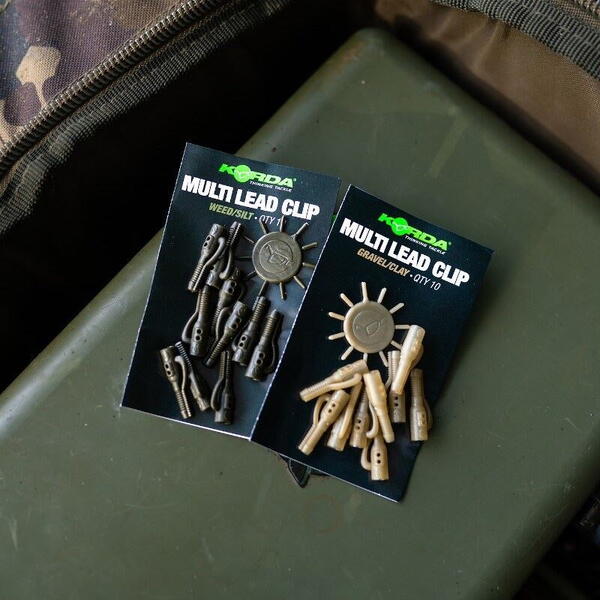 KORDA CLIP PT MONT.PB PIERDUT 10BUC/PL WEED/SILT