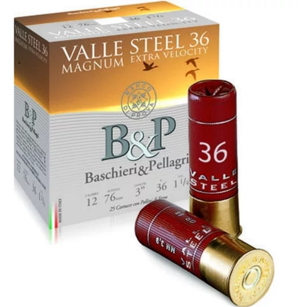 BASCHIERI & PELLAGRI VALLE STEEL MAGNUM CAL.12/36G/4,1MM (0/2)