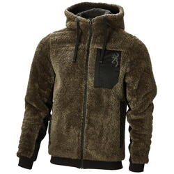 JACHETA FLEECE SNAPSHOT SHERPA GREEN MAR.2XL