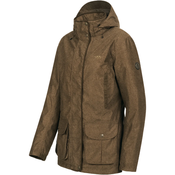 BLASER JACHETA DAMA VINTAGE CELINA DARK BROWN MAR.38 (659)