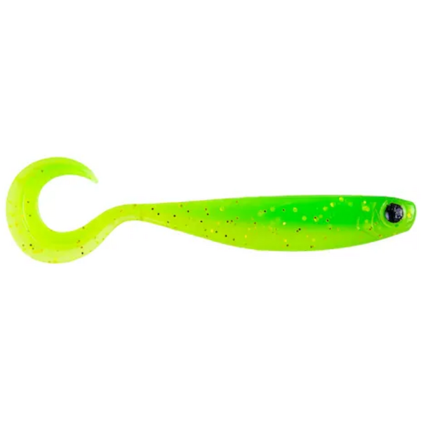 MUSTAD SHAD MEZASHI CURLY TAIL MINNOW 9CM CHART&CHART 6BUC/PL