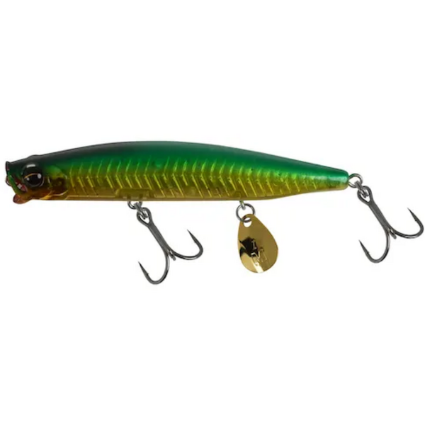 MUSTAD VERTEBRATA SINK. PENCIL 7,2CM/10G GREEN GOLD