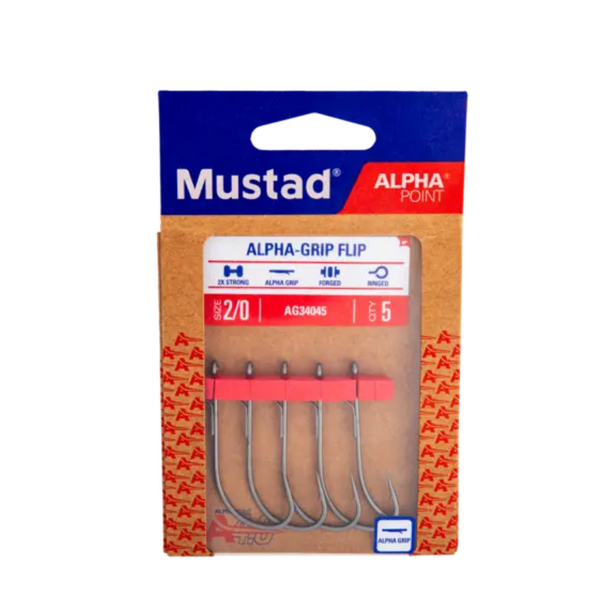 MUSTAD ALPHA GRIP FLIPPING OCHI TITAN 5BUC/PL