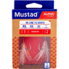 MUSTAD MONTURA ANCORA TRIPLA RED TINSE 2BUC/PL