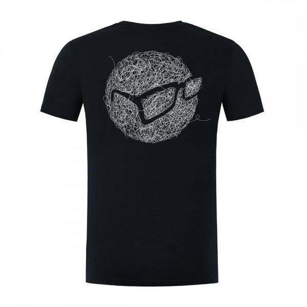 KORDA TRICOU BIRDSNEST TEE BLACK MAR.M