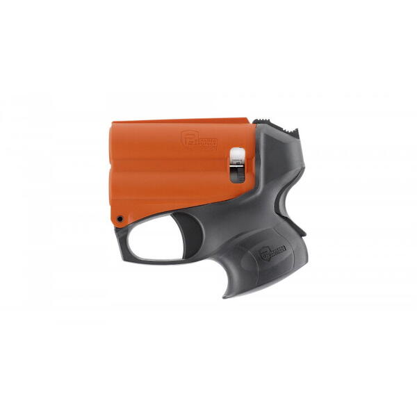 UMAREX PERSONAL GUARD SYSTEM II WALTHER ORANGE BLACK PIPER 10%+LASYSTEM II WALTHER BLACK PIPER 10%+LANTERNA