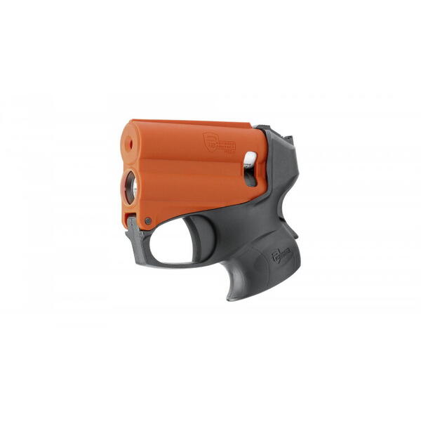 UMAREX PERSONAL GUARD SYSTEM II WALTHER ORANGE BLACK PIPER 10%+LASYSTEM II WALTHER BLACK PIPER 10%+LANTERNA