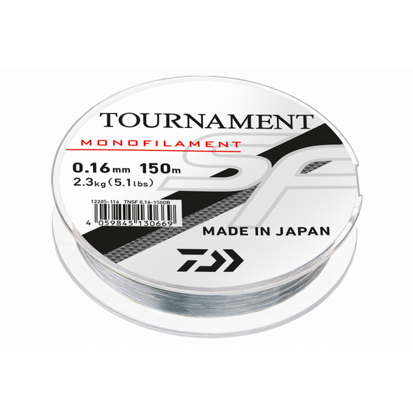 DAIWA TOURNAMENT SF 0,16MM/2,3KG/150M GREY