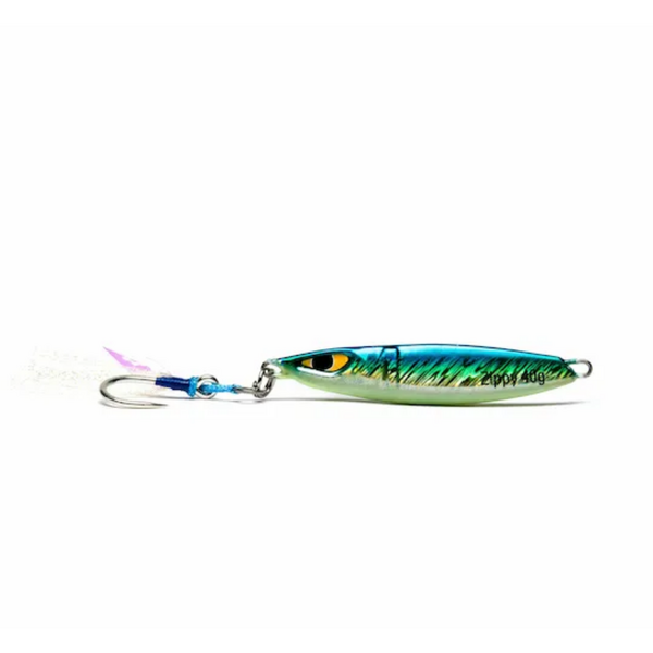 MUSTAD JIG ZIPPY YELLOW FINE TUNA 60G