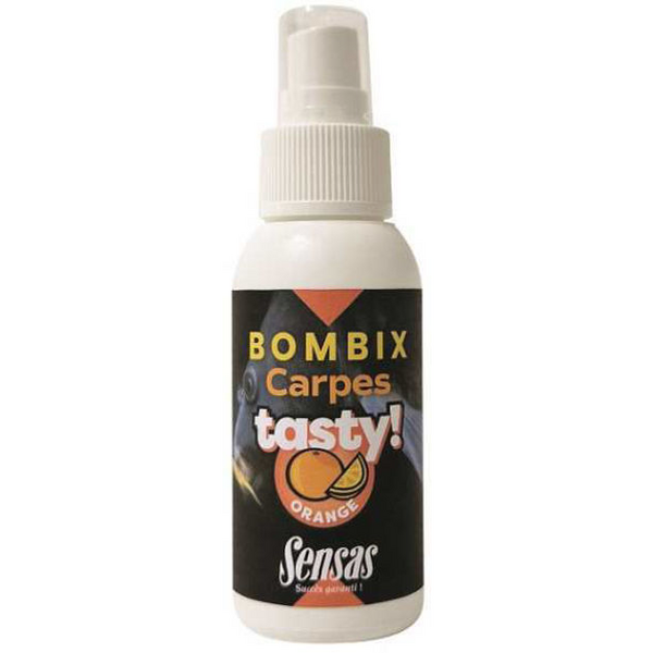 SENSAS ATRACTANT SPRAY BOMBIX CARP TASTY ORANGE 75ML