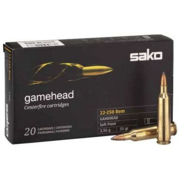 SAKO CARTUS GAMEHEAD 22-250REM/SP/3,56G