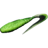 JACKALL SHAD RHYTHM GRUB 2,4INCH CHARTREUSE BACK BLACK 4BUC/PL