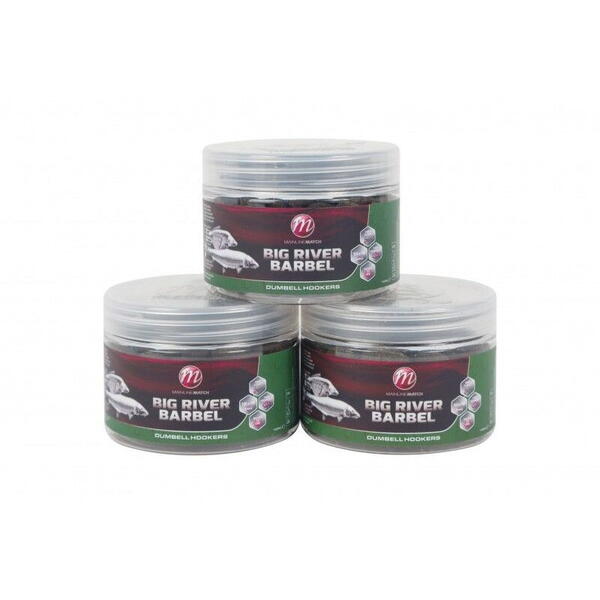 MAINLINE BIG RIVER BARBEL DUMBELL HOOKBAITS - 10X12MM